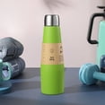thumbnail image 1 of PATLOLLAV 18oz Insulated Water Bottle, Portable BPA Free Leakproof 304 Stainless Steel Sport Thermo, Mug, Flask, Reusable Water Bottle for Sports, Travel, Daily Use, 1 of 6