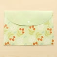 thumbnail image 1 of PATLOLLAV 1Pcs Floral Plastic Document Folder Plastic Envelopes Poly Envelopes, Document Folders File Folders US Letter A4 Size File Envelopes with Label Pocket, 1 of 3