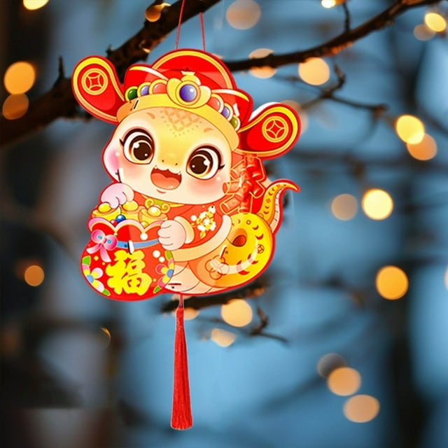 PATLOLLAV 2025 Chinese New Year Lanterns Material Pack,Carrying
