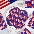 thumbnail image 1 of PATLOLLAV 25-Count Patriotic Paper Napkins, Star & Stripe Disposable Tableware for Independence Day Parties (6.5x6.5 Inches), 1 of 6
