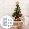 thumbnail image 1 of PATLOLLAV 36Pcs Christmas Ball Ornaments Set,Christmas Tree Decorations Shatterproof Hanging Christmas Ornament Balls with Hanging Loop for Holiday Party Wreath Tabletop Xmas Tree Decor, 1 of 5