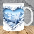 thumbnail image 1 of PATLOLLAV 3D Creative Love Heart Coffee Mug for Couple,Valentine's Day Ceramic Mug, Creative Space Design Multi-Purpose Mugs, Valentines Tea Cup,Birthday Mother's Day Ideals Gift, 1 of 5