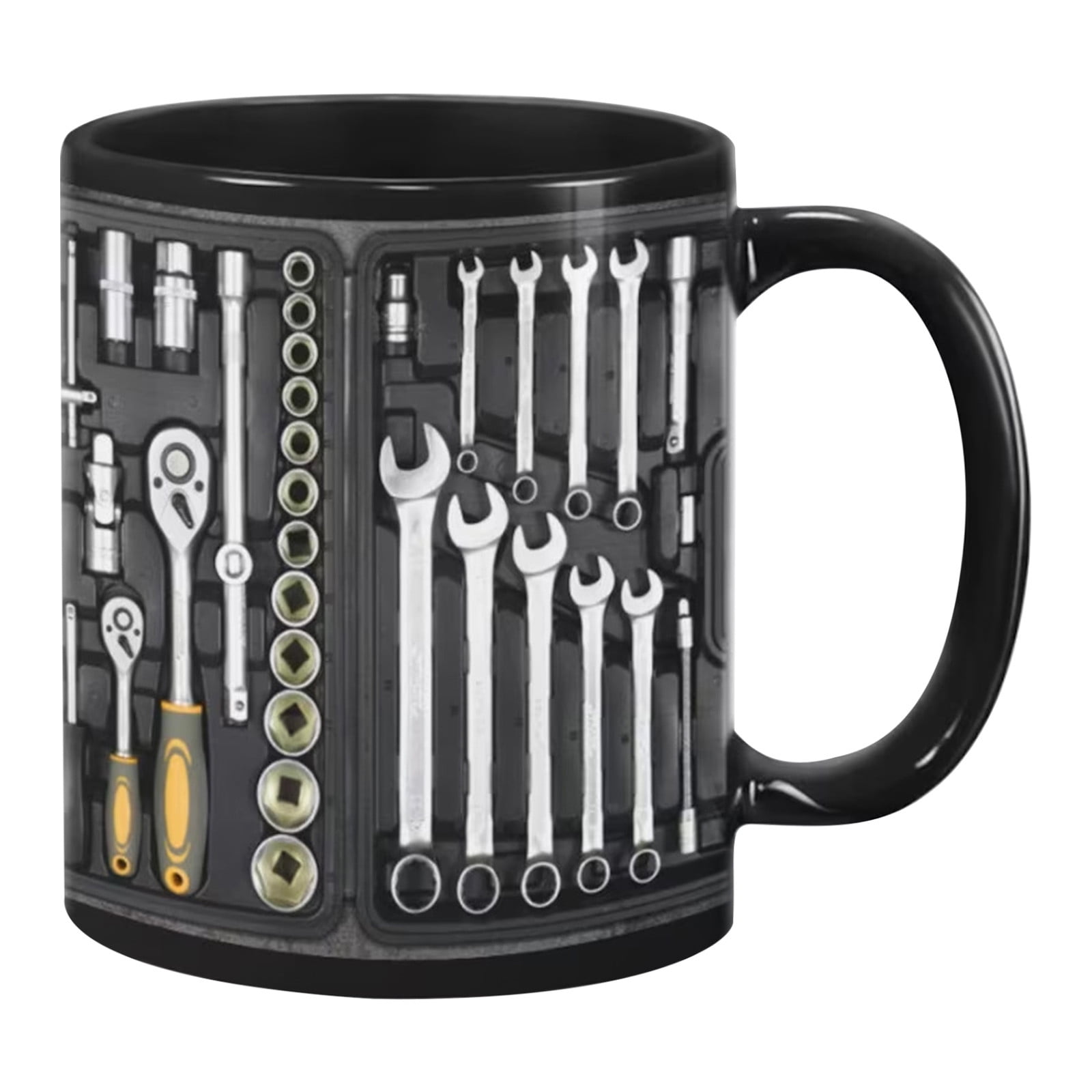PATLOLLAV 3D Mechanic Toolbox Mug Gifts for Men ,Unique Birthday