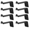 thumbnail image 1 of PATLOLLAV 4PCS 2.8 Inch Cowboy Hat Rack Hat Hooks for Wall, Cap Holder, Organizer for Baseball Caps, Room Decor, 1 of 3