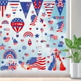 thumbnail image 1 of PATLOLLAV 4th of July Stickers, 7 Sheets Patriotic Stickers, Red Withe Blue Stars USA Flag Decals for Car, Bike, Laptop, Water Bottle‌, Wall Decoration Memorial Day Veterans Party Favor Supplies, 1 of 7
