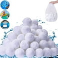 PATLOLLAV 700g Pool Filter Balls for Sand Filter, EcoFriendly Reusable