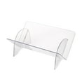 thumbnail image 1 of PATLOLLAV Acrylic Book Holder 31X13.9CM Open Large Book Display Stand for Cookbook Art Book Bible Guest Book, Coffee Table Book Stand for Reading,Student Reading Picture Book Shelf(Black), 1 of 2
