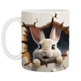 thumbnail image 1 of PATLOLLAV Adorable Easter Bunny Pattern Ceramic Mug - Cute Rabbits Coffee Mug - Pastel Egg Tea Cup - Festive Spring Aesthetic Drinkware for Home, Office - Gift for Kids, Women, Animal Lovers, 1 of 1