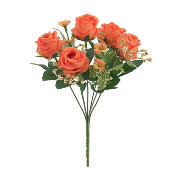 PATLOLLAV Artificial Roses Of Imitation Silk Roses, Artificial Roses Made with Stems Fake Roses Fake Bouquet for Flower Arrangement, Wedding Centerpieces,Party, Home Decorations