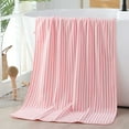 thumbnail image 1 of PATLOLLAV Bath Towels Hand Towels Bath Towels Velvet Bath Towel Towel For Adult Daily Use At Home Absorbent Dry Hair Towel That Does Not Hair Beach Towel Strip Patterned Bath Towel for Home, Hotel, 1 of 5