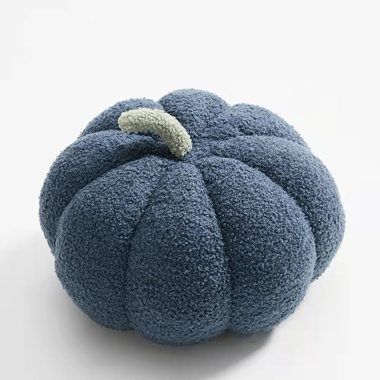 PATLOLLAV Blue Christmas Pumpkin Plush Doll,11 Inch Pumpkin Throw