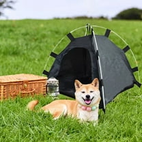 PATLOLLAV Cat Tent With 4 Ground Nails,Tent with Removable Non-Slip Soft Pad, Indoor Outdoor Foldable Hut, Portable Pet Tent Cave for Cats Small Dogs Kitten