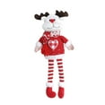 thumbnail image 1 of PATLOLLAV Christmas Curtain Buckle,Xmas Elk Plush Doll Window Decorations Cartoon Curtain Tieback Curtain Hook for Living Room Bedroom Home Decor (Santa Claus and Snowman Elk Doll Style), 1 of 4