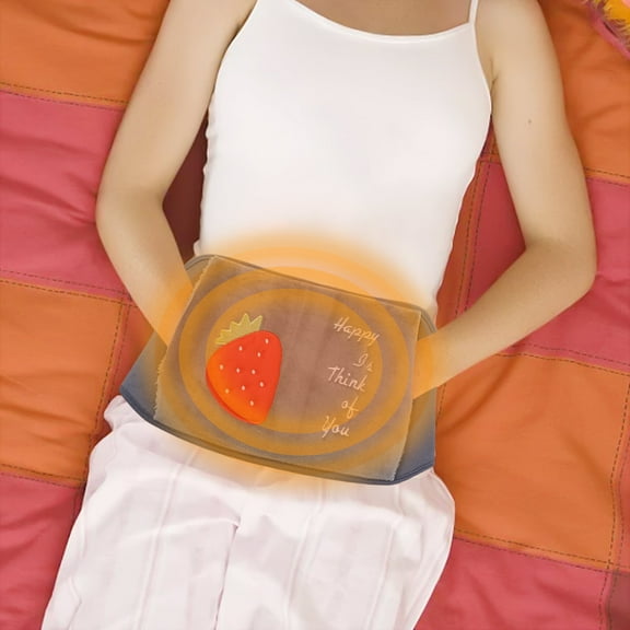 PATLOLLAV Cute Hot Water Bottle, Hot Water Bag with Soft Waist Cover, Hot Water Bottles for Pain Relief for Neck, Back, Shoulder, Knee, Waist Warm and Menstrual Cramps