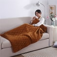 thumbnail image 1 of PATLOLLAV Electric Heated Blanket,5V USB Multipurpose Shawl Blanket Heated Blanket Throw Portable for Car Outdoor Activities Home Office Machine Washable, 1 of 5