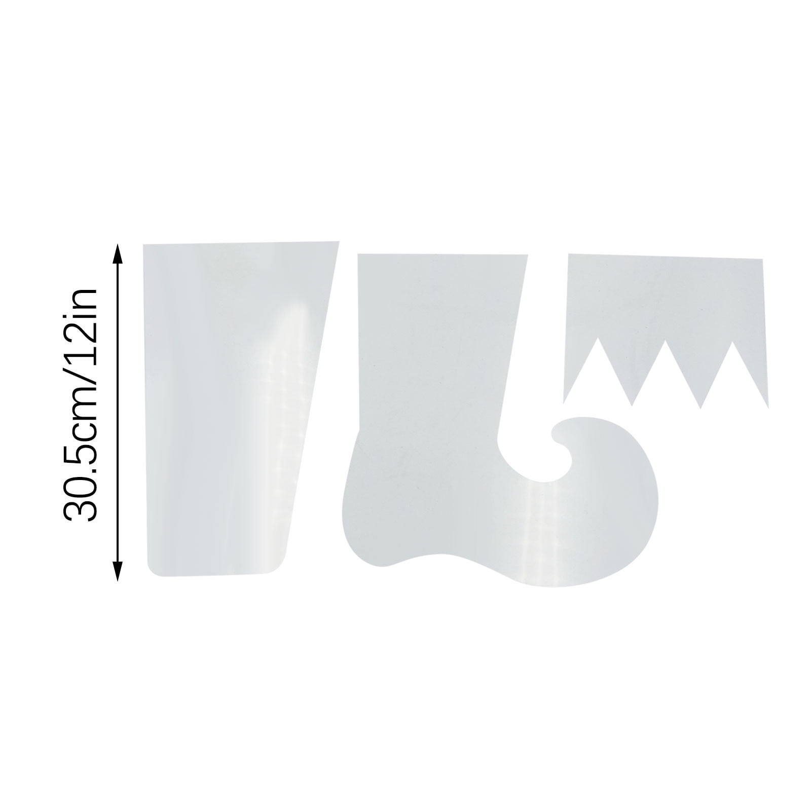 PATLOLLAV Elf Christmas Stocking Ruler Cutting Template Set,Handmade ...