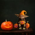 thumbnail image 1 of PATLOLLAV Fall Supplies Halloween Pumpkin Gnome Alien Resin Decoration,Pumpkin Gnome Statue with Light for Porch Garden Outdoor Yard Lawn Pathway Decor Fall Gnome Art Ornaments,Fall Clearance, 1 of 5
