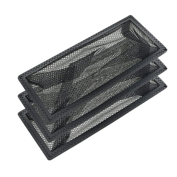 PATLOLLAV Floor Register Cover Trap, Floor Air Vent Cover Screen for Home Air Vent Filters 3-Pack Floor Vent Mesh Filters Net Trap