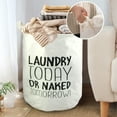 thumbnail image 1 of PATLOLLAV Foldable Large Capacity Laundry Basket with Handles Portable Cloth Storage Organizer Storage Basket for Clothes, Toys, Travel, Space-Saving Collapsible Design for Home, Dorm, Hotel, 1 of 6