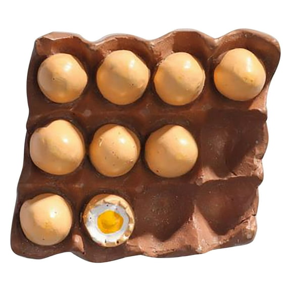 PATLOLLAV Food Fridge Magnets Food Magnets for Fridge,Fun Refrigerator Magnets Decorative,Cute Magnets Fridge Large Resin Strong Magnets for Kitchen Decor,Egg