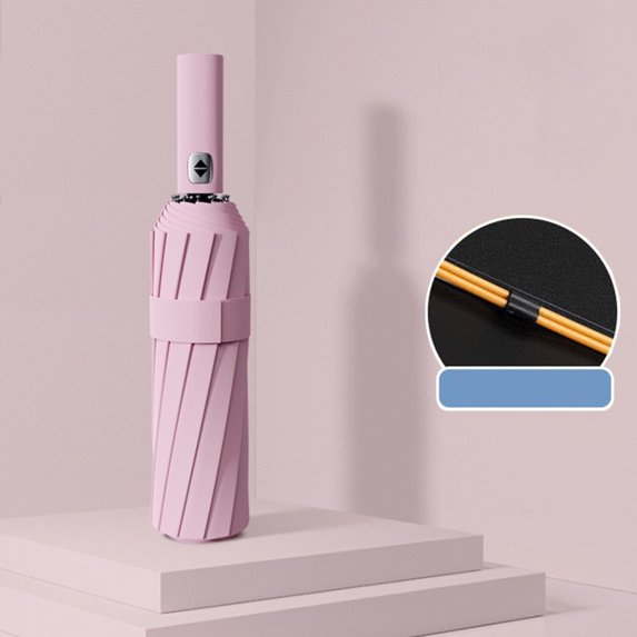PATLOLLAV Fully Automatic Rotatable and Foldable Sunscreen Umbrella – Strong Wind Resistance, High-Density Fabric, One-Hand Operation, and Versatile Weather Protection