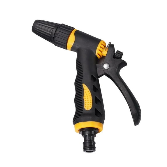 PATLOLLAV Garden Hose Nozzle, High Pressure Water Nozzle with Adjustable Spray Patterns, Labor Saving Comfortable Grip Garden Hose Sprayer for Watering Garden, Washing Cars and Showering Pets