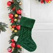 PATLOLLAV Red Christmas Stockings,Knitted Christmas Stockings Gift Bag,14.5 Inch Christmas Stocking Hold All Surprises, Knitted Gift Stockings & Farmhouse Christmas Decor