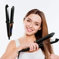 thumbnail image 1 of PATLOLLAV Hair Straightener Flat Iron with Ionic Infrared,Professional Hair Straightener and Curler 2 in 1, Ceramic Tourmaline Flat Iron, Adjustable Temp, LED Display, Fast Heating, 1 of 5