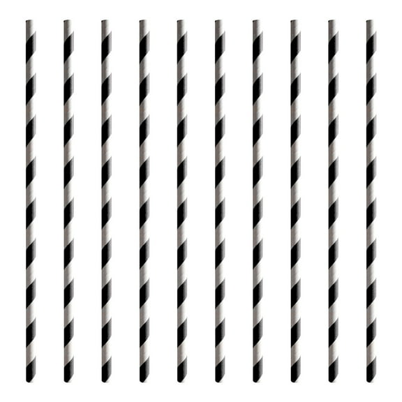 PATLOLLAV Halloween Bloody Party Supplies Tableware Set,Zombie Bloody Scary Hand Prints Disposable Paper Plates Straws Cup Forks Tablecloth Dinnerware for Halloween Party,10Pcs Paper Straws