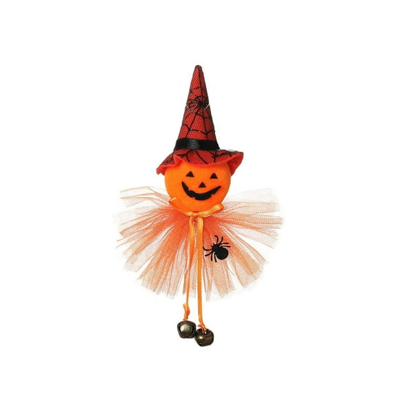 PATLOLLAV Halloween Hanging Gnome Ornaments,Halloween Pumpkin Witch Spooky Black Cat Handmade Gnomes Decor for Home Decor Tree Ornament Decorations,Halloween Clearance