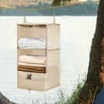thumbnail image 1 of PATLOLLAV Hanging Packing Cubes Portable Closet Shelves Travel Garment Organizer For Luggage Suitcase With Breathable Perforated Material, 1 of 6