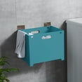 thumbnail image 1 of PATLOLLAV Laundry Hamper,Ventilated Plastic Storage Baskets Compact Clothes Groceries Baskets,Wall Hanging Dirty Clothes Storage Containers for Bathroom Bedroom Closet, 1 of 5