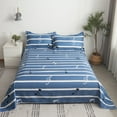 thumbnail image 1 of PATLOLLAV Luxury Sheets Set of 3, Includes 1 Flat Sheet and 2 Pillowcases, Soft Comfortable Fade Resistant Machine Washable Bed Sheets Set for All Seasons Home Hotel Dorm Decor, Queen Size, 1 of 7
