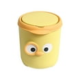 thumbnail image 1 of PATLOLLAV Mini Desktop Trash Can for Office,Cute Countertop Trash Can,Separate Lid Desk Trash Can with Bird Eyes and Beak Design Counter Trash Can for Coffee Bar, 1 of 1