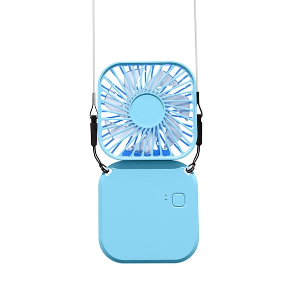 PATLOLLAV Mini Handheld Fan, Portable 3 in 1 Handheld/Neck/Desk Fan, 800 mAh USB Rechargeable 3 Speed Mode Small Fan for Home Office Travel Camping, Summer Gifts