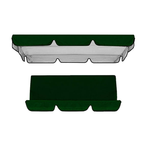 PATLOLLAV Patio Swing Roof Cover and Swing Seat Cover ,Waterproof Oxford Cloth Swing Canopy Top Cover and Swing Seat Cover Patio for Outdoor Lawn Garden, Sunscreen Uv All Weather Protection