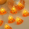 thumbnail image 1 of PATLOLLAV Pizza LED String Light, 10 LEDs Warm White Copper Wire Battery Power Indoor Fairy String Lights ,Christmas String Light Decor for Home, Festival,Christmas, 1 of 5