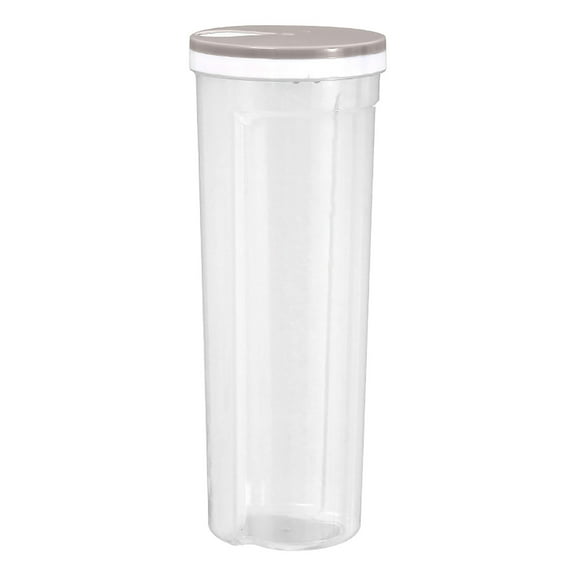 PATLOLLAV Plastic Tall Food Storage Spaghetti Noodle Pasta Container with Locking Lid Clear Dry Food Keeper Canister Cereal Crisper Box