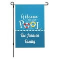 thumbnail image 1 of PATLOLLAV Pool Garden Flag Swimming Pool Yard Flags House Home Outdoor Decoration 12x18 Inch Vertical Double Sided, 1 of 1