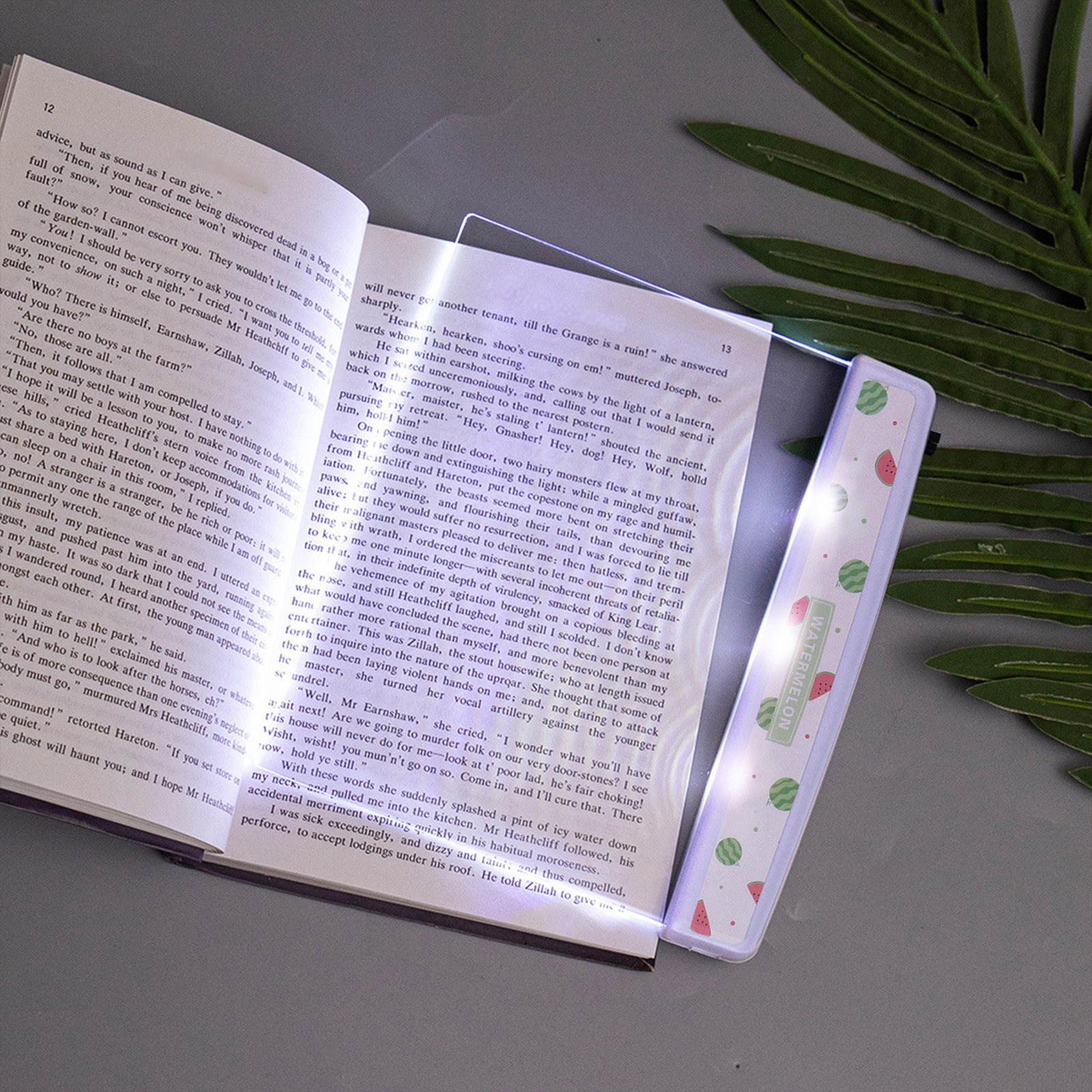 PATLOLLAV Portable Bookmark Light Lightwedge Book Light LED Reading