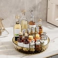 thumbnail image 1 of PATLOLLAV Rotating Rack Kitchen Countertop Multifunctional Storage Turntable Spice Storage Rack Living Room Desktop Storage Tray, 1 of 4