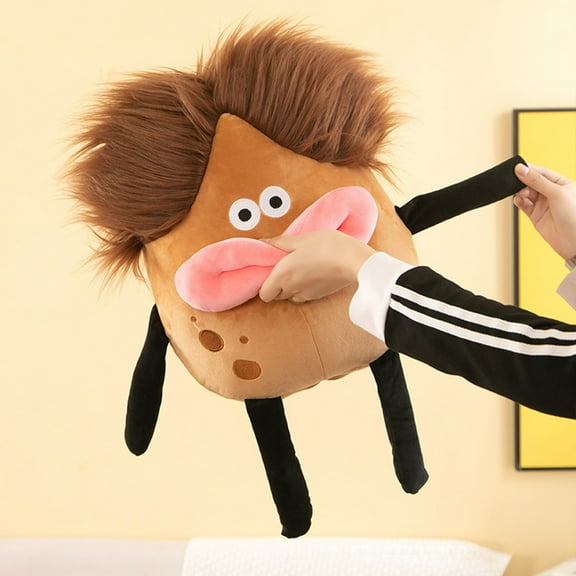 PATLOLLAV Small Stuffed Toy,15.7 inch Animals Cute Plushies For Girls Explode Hairy Potato Plush Toys,Ugly Cute Plush Dolls,Funny Dolls Children's Gifts,5-7 Kids Toys Boys 6-8 Sensory Toys
