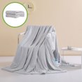 thumbnail image 1 of PATLOLLAV Summer Quilt Cooling Comforter Cool Feeling Skin Friendly Solid Color Washed Cotton Summer Breathable Comforter for Hot Sleepers and Night Sweat, 1 of 6
