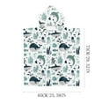 thumbnail image 1 of PATLOLLAV Summer Toddler Hooded Beach Towel Coverup Cape Kids Cotton Soft Quick Dry Absorbent Use for Swim Pool Bath Poncho Towels for 2 to 6 Years Old Children Size 25.6x 29.5 inch, 1 of 2