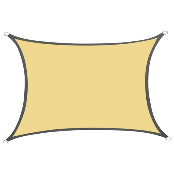 PATLOLLAV Sun Shade Sail Sun Protection Triangular Shade Cloth for Garden and Swimming Pool – Waterproof, UV-Resistant, and Easy to Install