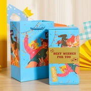 PATLOLLAV Surprise Gift Box Explosion for Money,Collapsible Bouncing Blue Envelope Gift Box,Cash Explosion Luxury Gift Box for Mom Birthday Anniversary Christmas,Best Wish for You