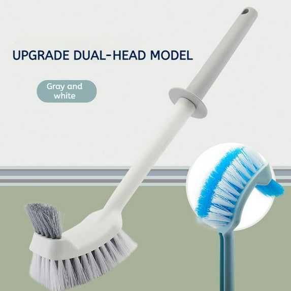 PATLOLLAV Toilet Bowl Brush Long Handle Wall Mounted Toilet Brush Extra Long Non Slip Handle Strong Bristles Easy Under The Rim Cleaning ,Toilet Cleaning Supplies