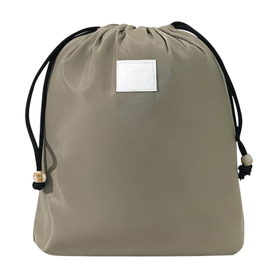 PATLOLLAV Travel Portable Storage Bag Drawstring Style Multifunctional Clothing Shoes Underwear Socks Organizing Bag Drawstring Ash Bag