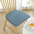 thumbnail image 1 of PATLOLLAV White Chair Pads,Washable Non Scratch Seat Pad,Chair Cushions for Dining Chairs U Shaped,Chair Seat Cushion Wheat Embossing Process,Non Slip Seat Pads Suitable for All Seasons, 1 of 5