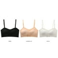 thumbnail image 1 of PATLOLLAV Womens Bra Wire Free Underwear Onepiece Bra Wrap Chest without Steel Ring Bras, 1 of 5